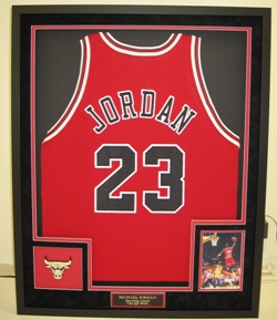 Waverly Custom Framing & Art Gallery Custom Framed Jordan 23 Jersey